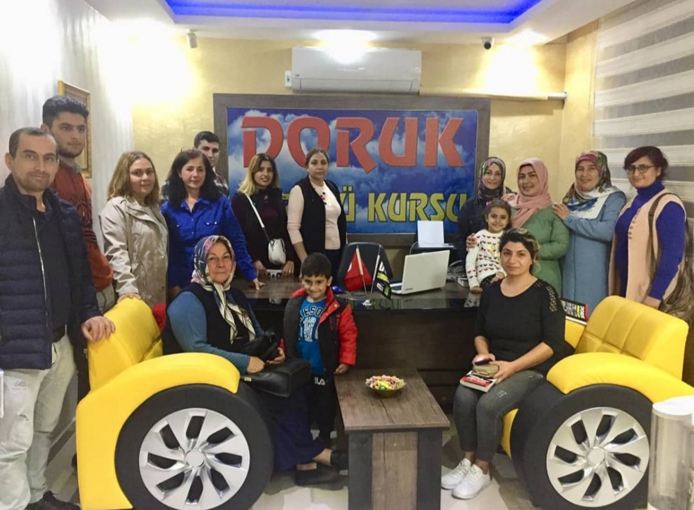 mersinde bay bayan direksiyon dersi